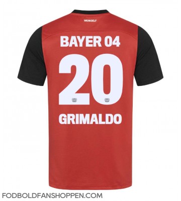 Bayer Leverkusen Alejandro Grimaldo #20 Hjemmebanetrøje 2024-25 Kortærmet